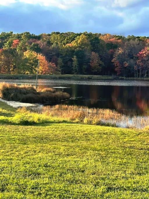 Cheerful Pocono Home Away From Home Albrightsville المظهر الخارجي الصورة